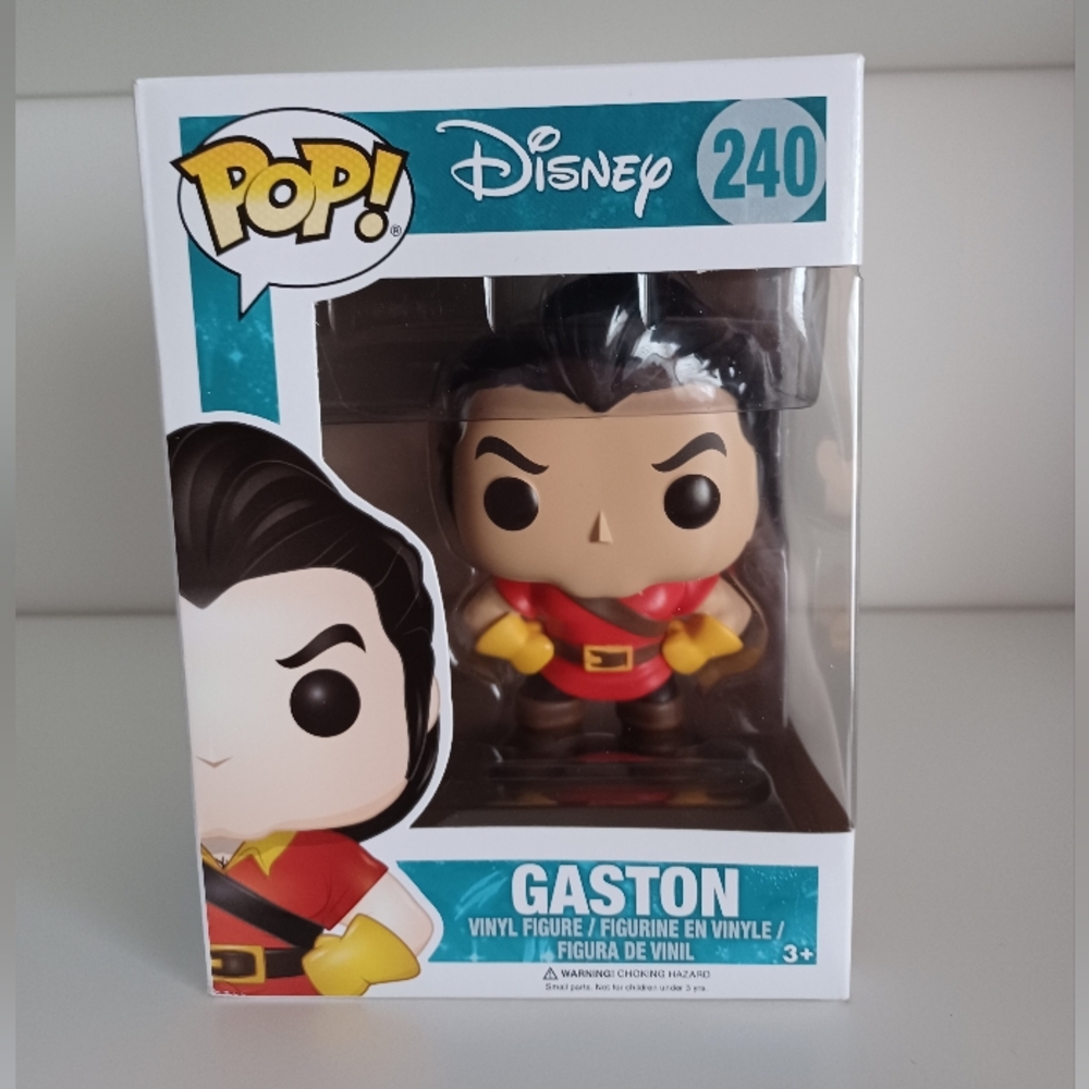Disney Gaston From‎ Beauty And The Beast 240 Vinyl Figure Funko Pop Toy